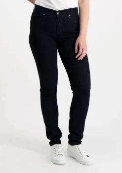 Very Nice Naisten Farkut, Emily 8411 Straight Fit Indigo