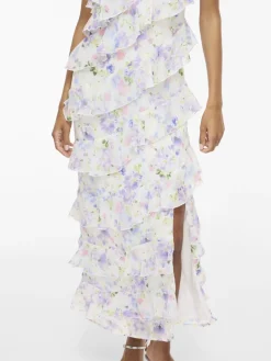Vila mekko Viluna Strap Ankle Dress, Cloud Dancer Blue