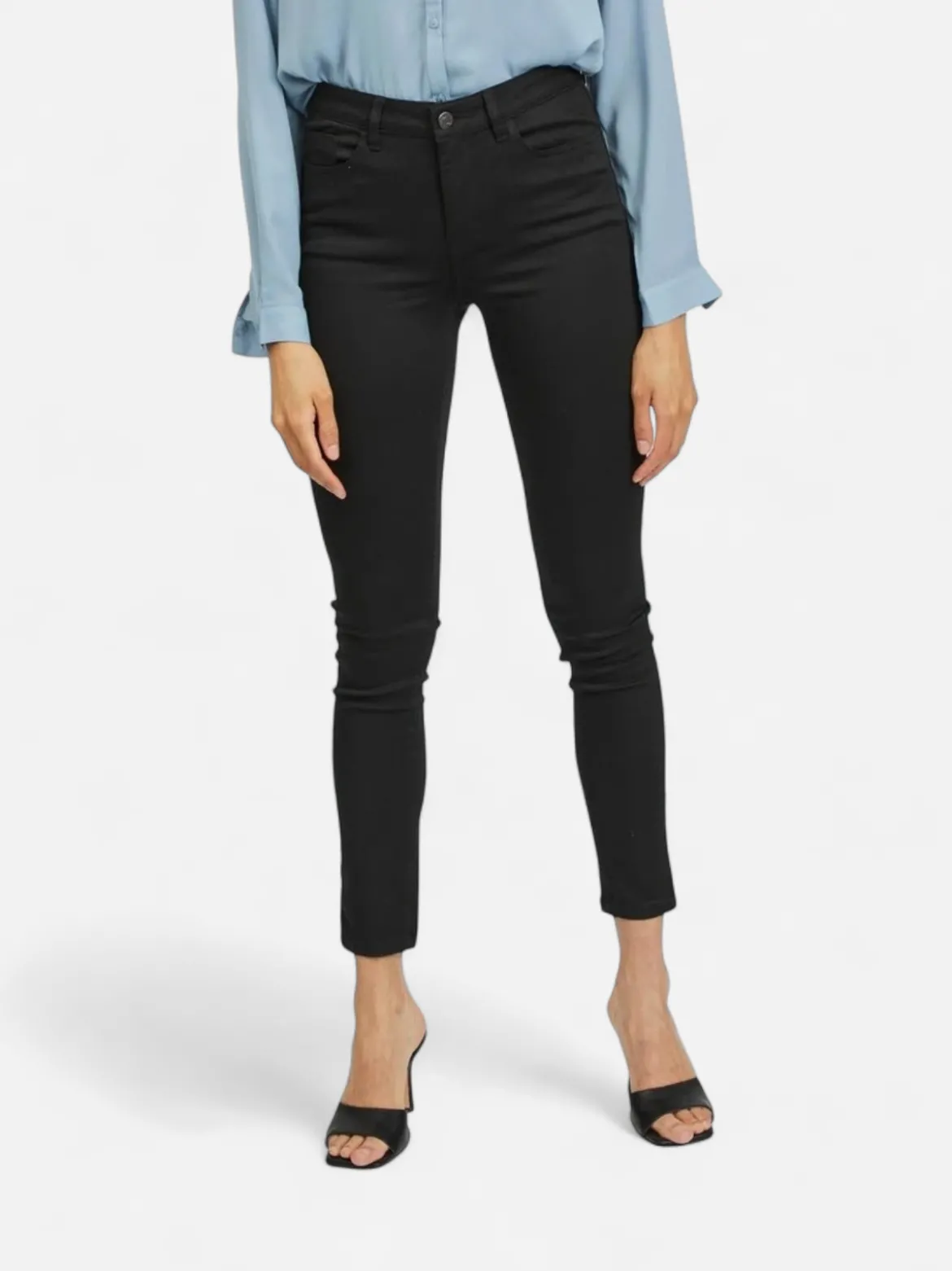 Vila Naisten Farkut, Stay Rwsk Jeans Musta