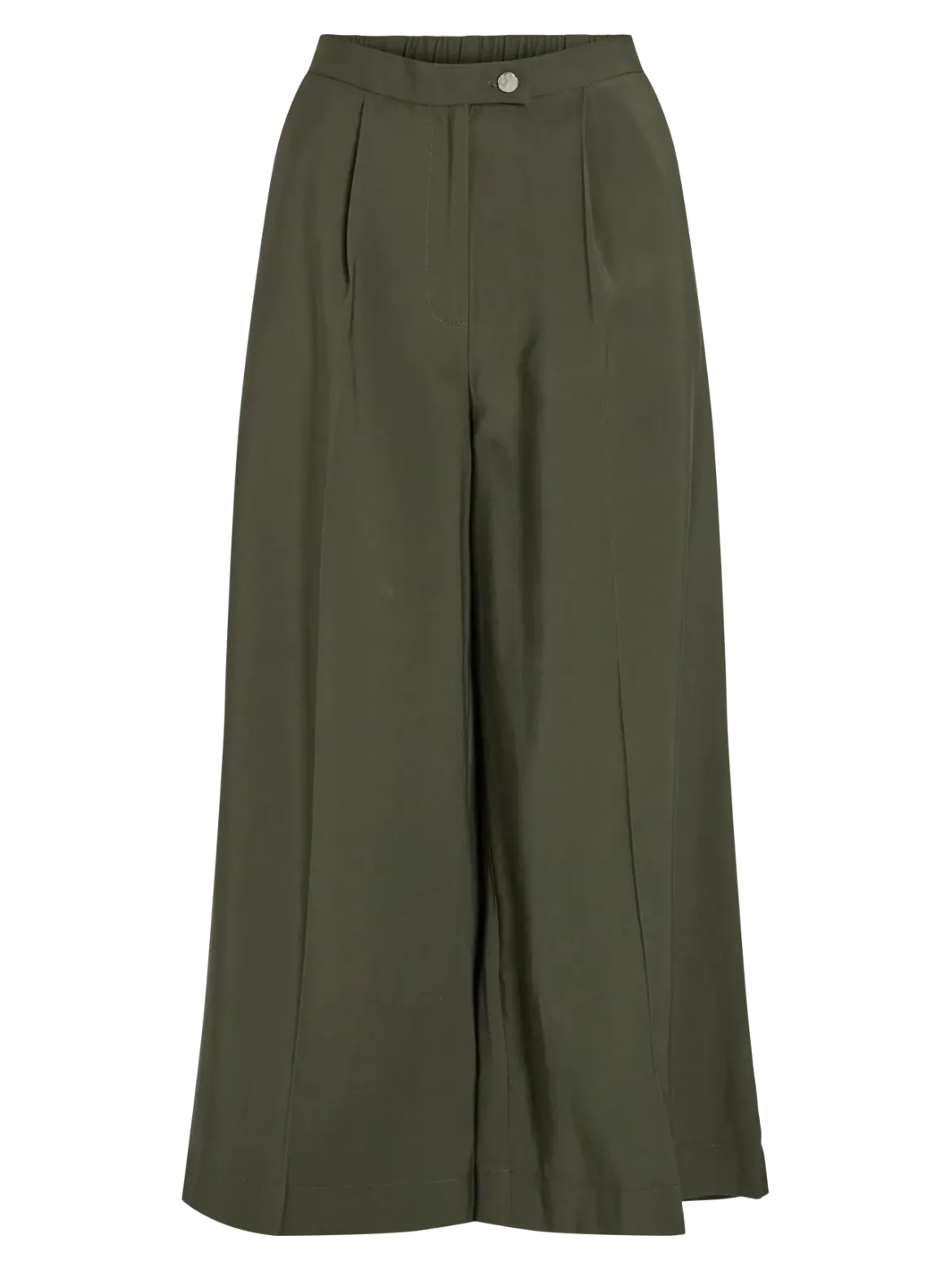 Vila naisten housut, VIMARLEE HW WIDE CULOTTE PANTS Deep Depths