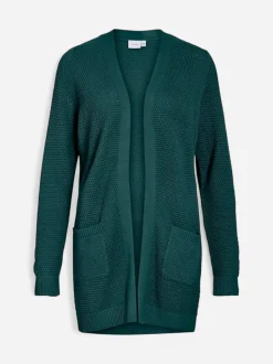 Vila naisten neuletakki, VIDALO L/S KNIT CARDIGAN- Ponderosa Pine