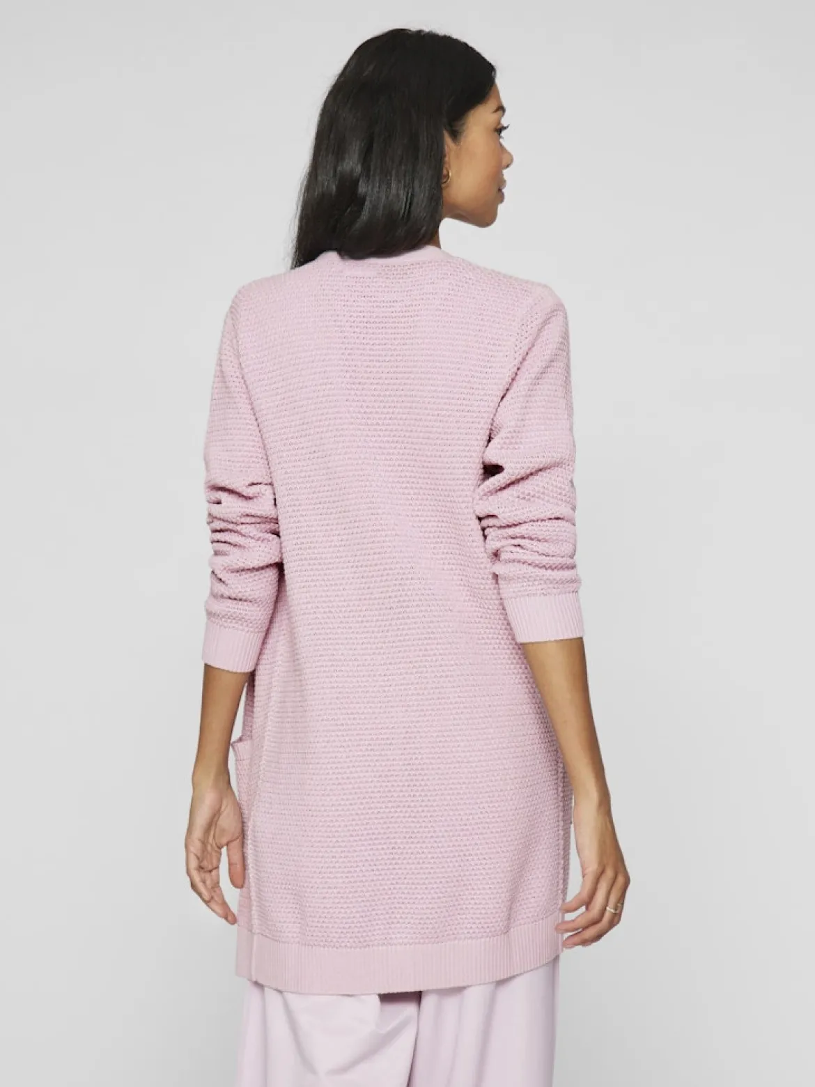 Vila naisten neuletakki, VIDALO L/S KNIT CARDIGAN- Winsome Orchid