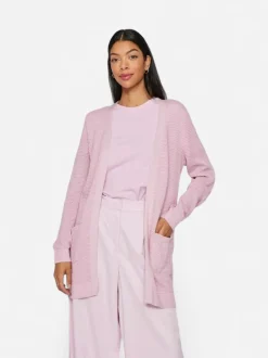 Vila naisten neuletakki, VIDALO L/S KNIT CARDIGAN- Winsome Orchid