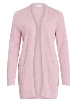 Vila naisten neuletakki, VIDALO L/S KNIT CARDIGAN- Winsome Orchid