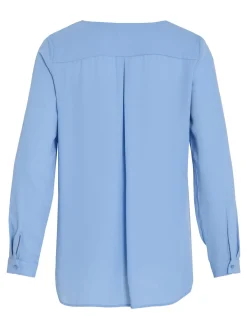 Vila naisten paita Vilucy LS Shirt, sininen