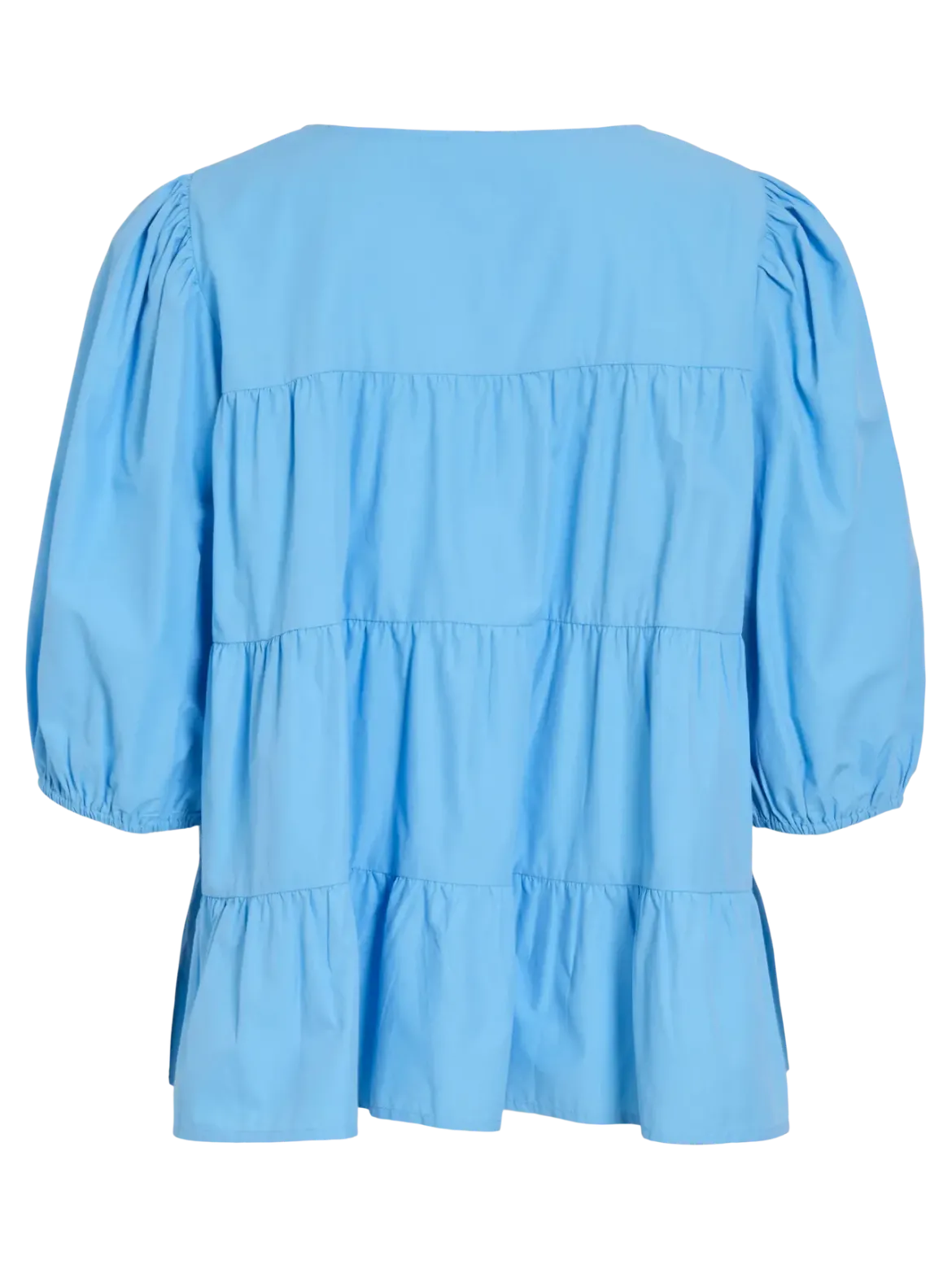 Vila naisten pusero Vikelli 3/4 O-Neck Top, sininen