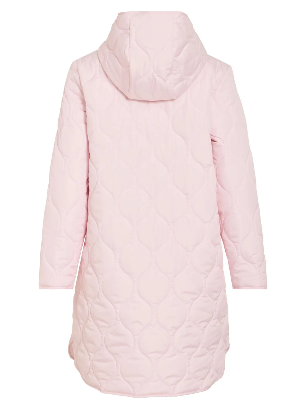 Vila naisten takki VIQUILA L/S Hooded Onion Coat, Ballerina