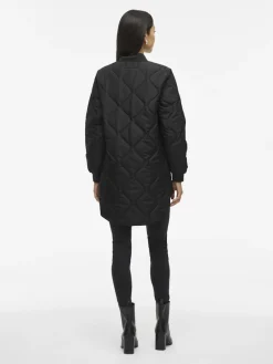Vila naisten tikkitakki VITate Quilt Jacket, musta