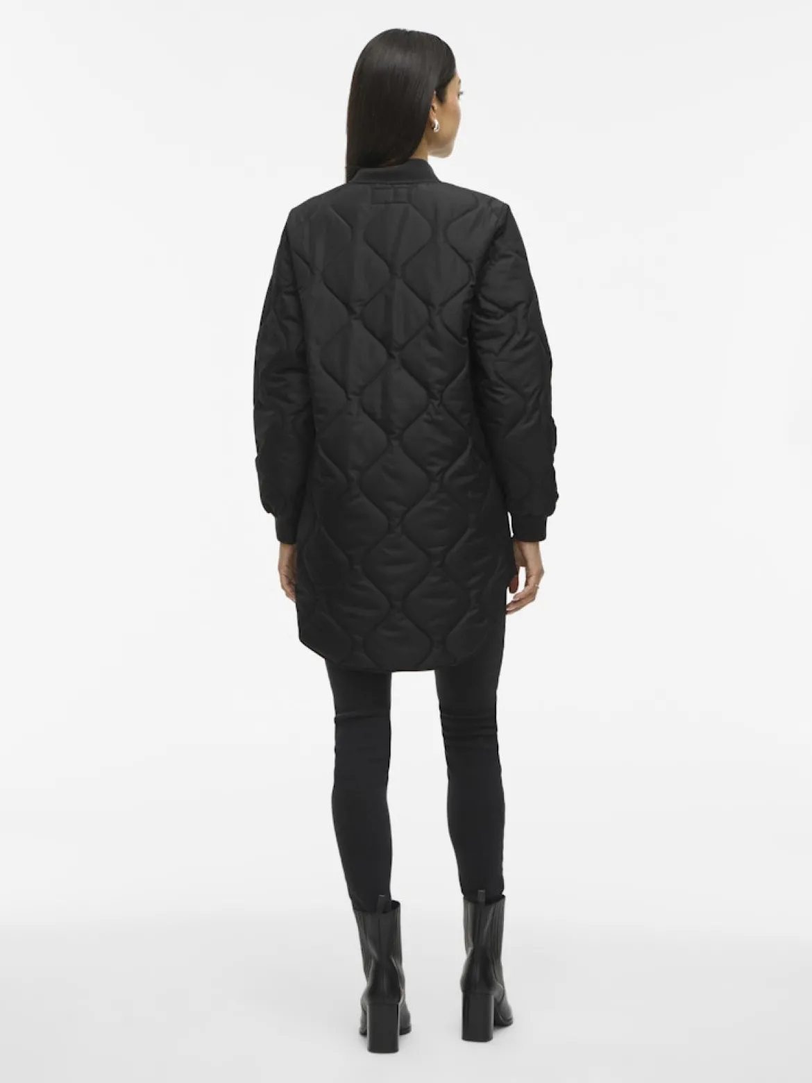 Vila naisten tikkitakki VITate Quilt Jacket, musta