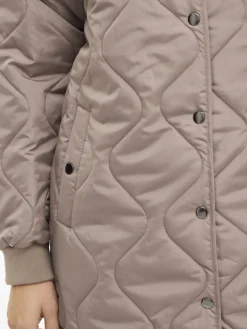 Vila naisten tikkitakki VITate Quilt Jacket, Taupe Gray