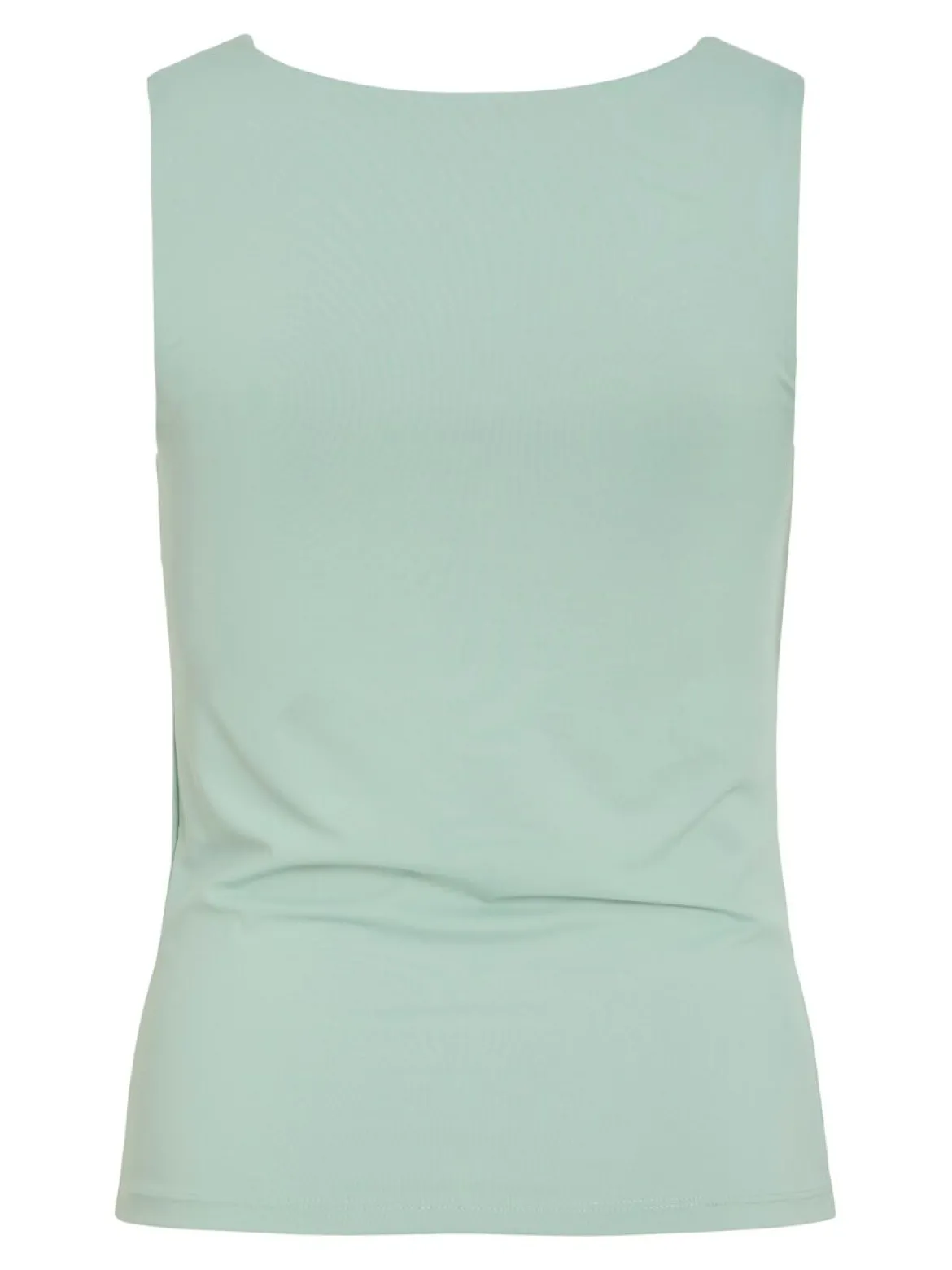 Vila naisten toppi Vikenza U-Neck S/L, Blue Surf
