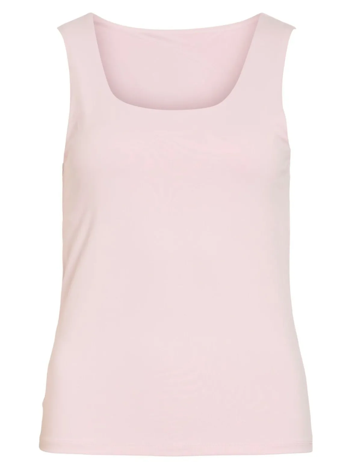Vila naisten toppi Vikenza U-Neck S/L, Cherry Blossom