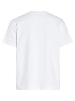 Vila naisten t-paita Vinora S/S T-Shirt, valkoinen