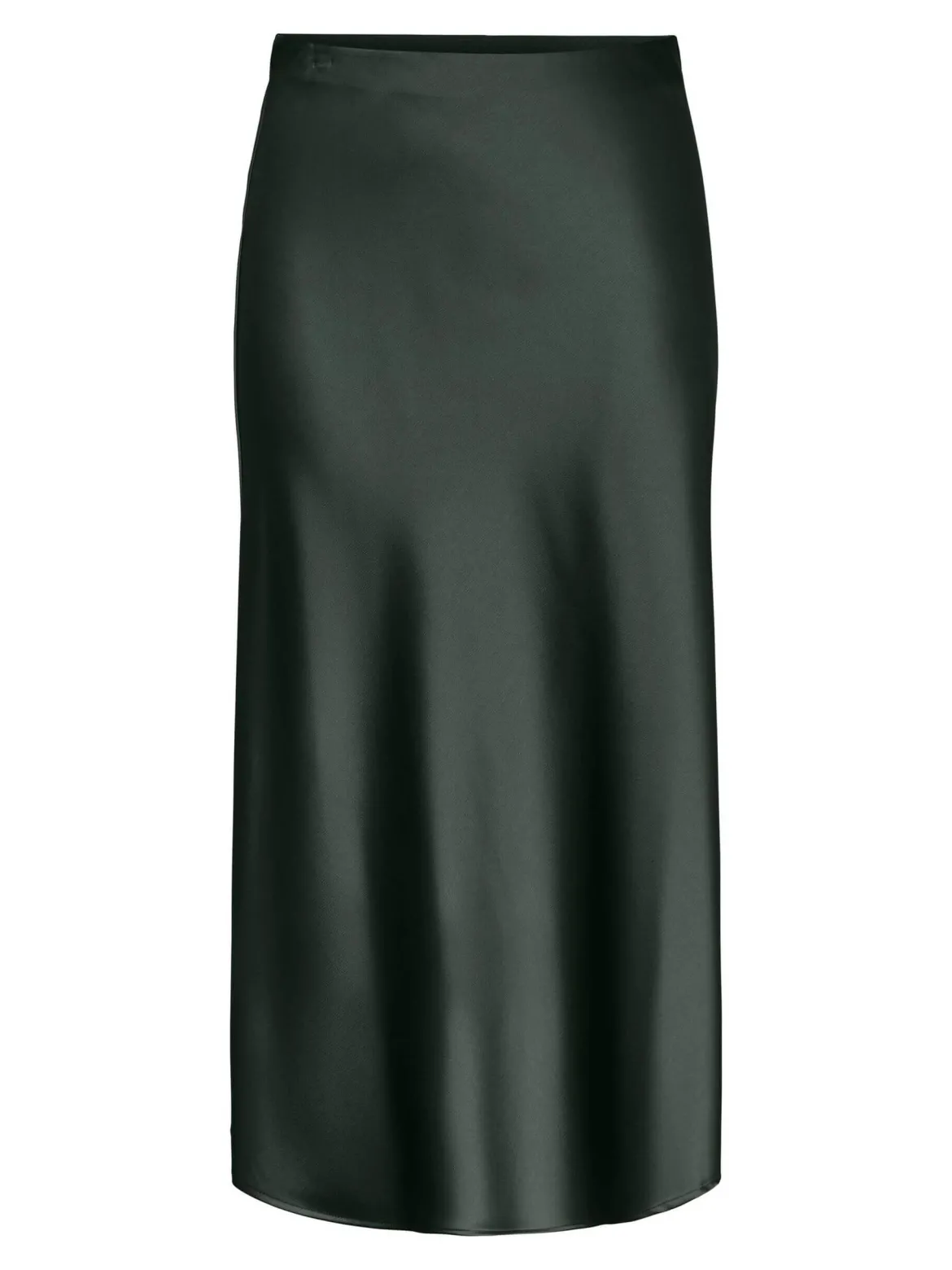 Y.A.S hame, YASPELLA HW MIDI SKIRT Tummanvihreä