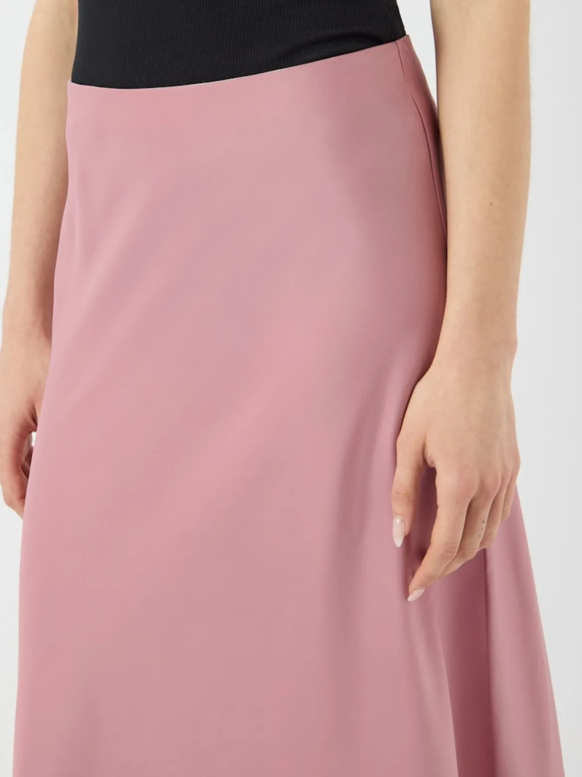 Y.A.S hame YASPella HW Midi Skirt, Lilas