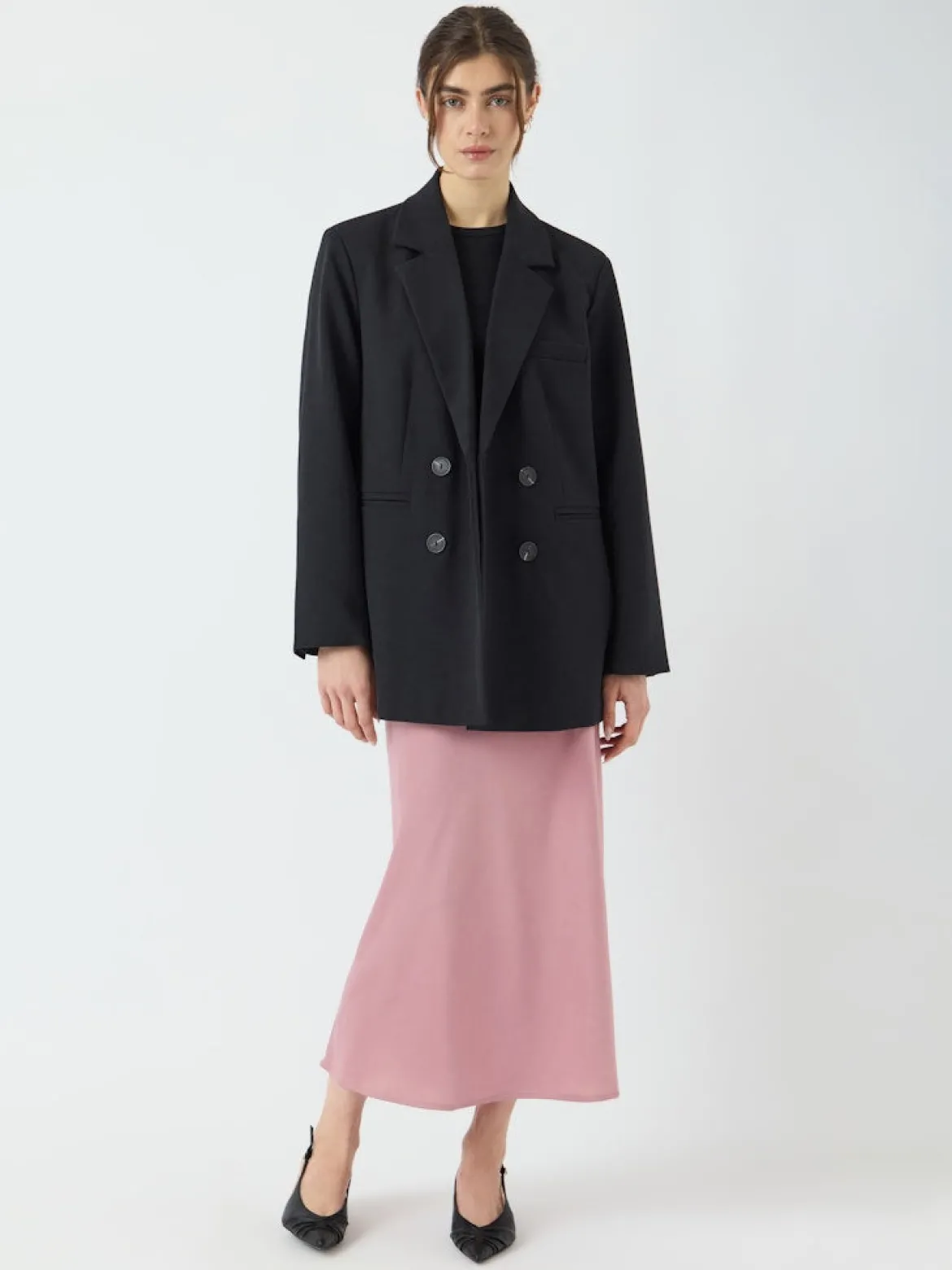 Y.A.S hame YASPella HW Midi Skirt, Lilas