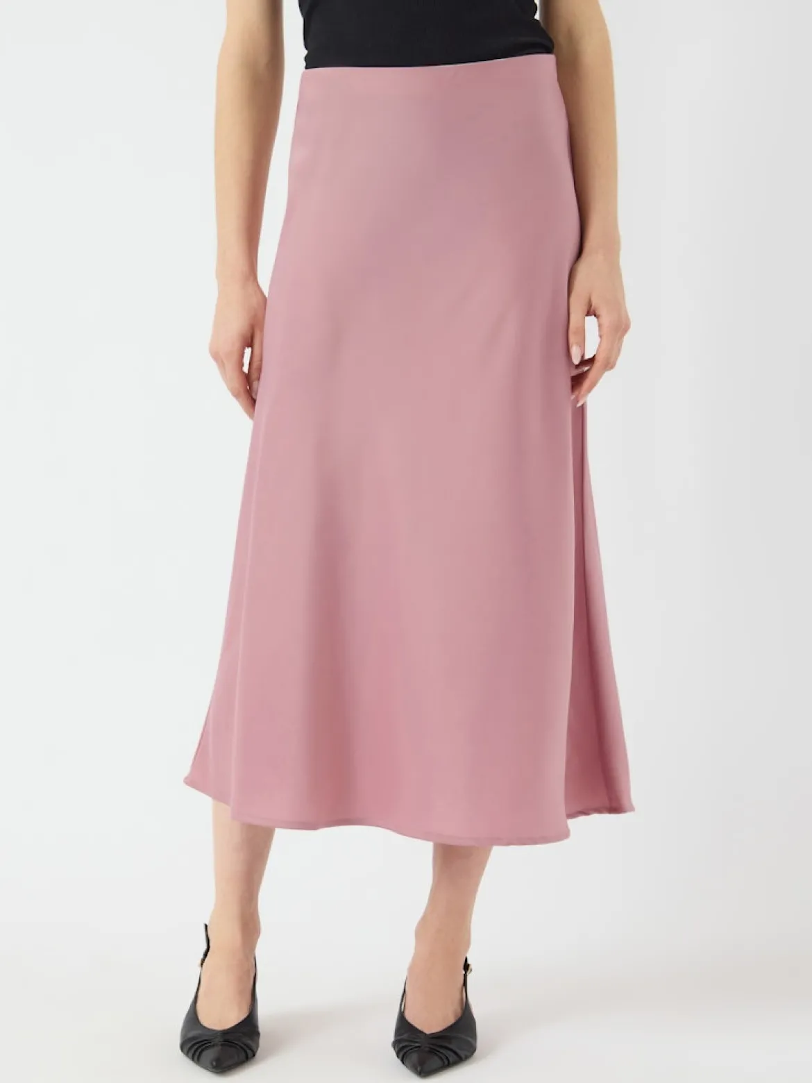 Y.A.S hame YASPella HW Midi Skirt, Lilas