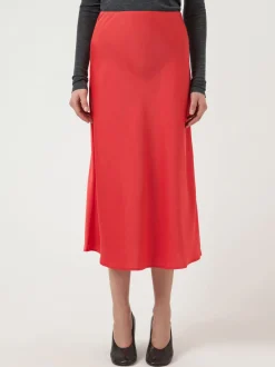 Y.A.S hame YASPella HW Midi Skirt, Poinsettia