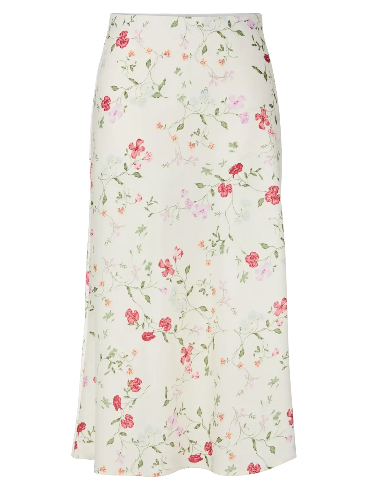 Y.A.S hame YASPella HW Midi Skirt S. Noos, Pristine Botalia
