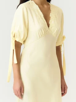 Y.A.S maksimekko Yaspella Long Dress, Anise Flower