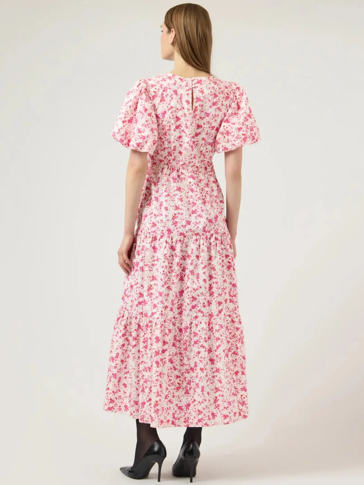 Y.A.S mekko YASColea SS Ankle Dress S, Pristine Donna