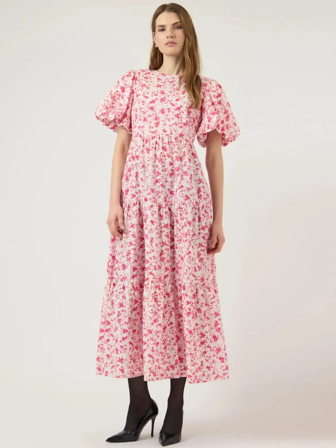 Y.A.S mekko YASColea SS Ankle Dress S, Pristine Donna