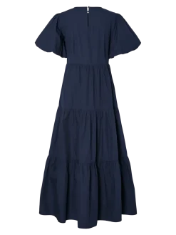 Y.A.S mekko YASColea SS Ankle Dress S, Navy Blazer