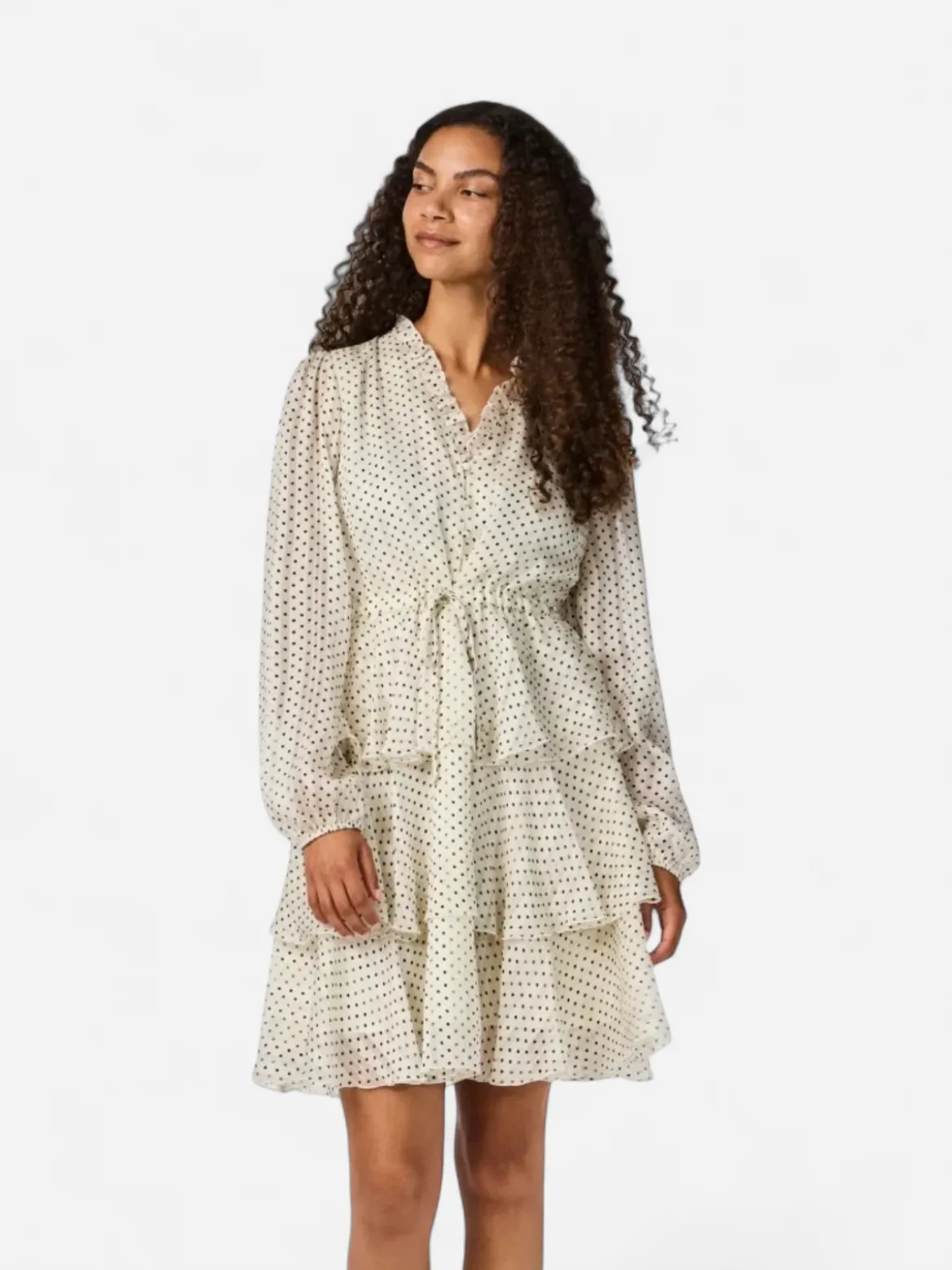 Y.A.S mekko YASCruella, Creme Brulee Stripes/Dots