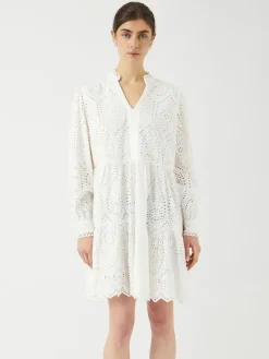 Y.A.S mekko Yasholi LS Dress S. Noos, valkoinen