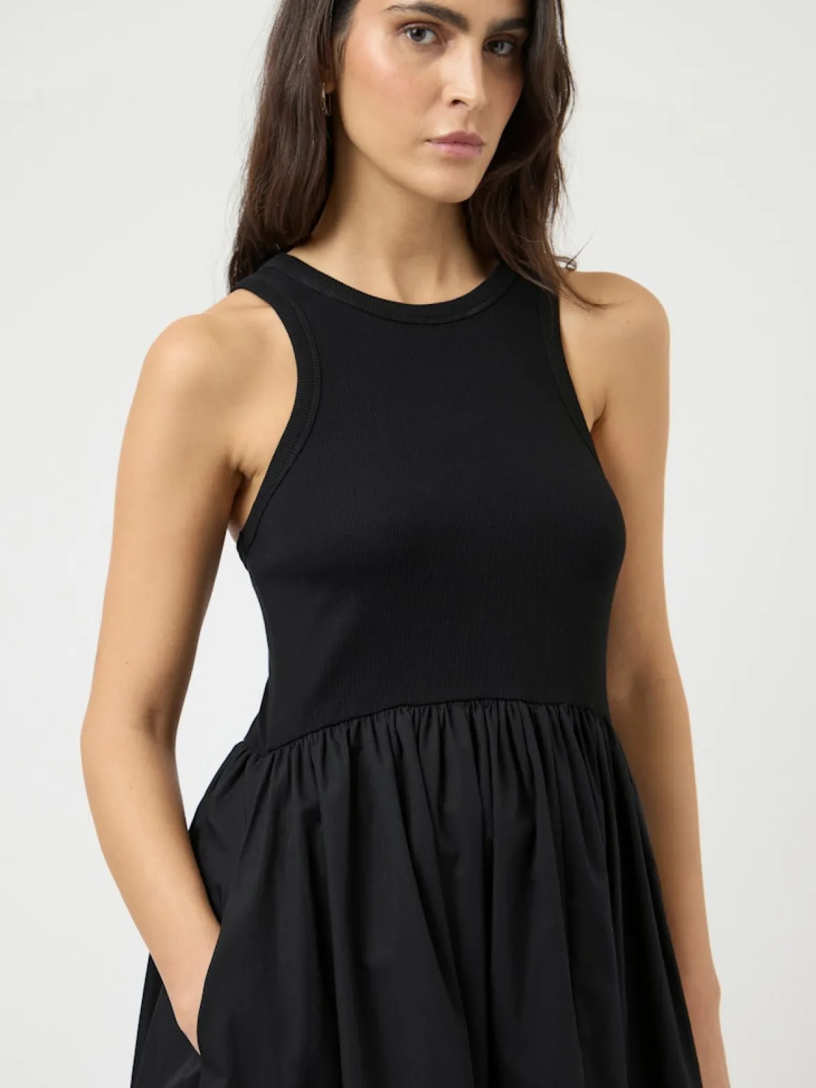 Y.A.S mekko YASMIRI SL Long Dress, musta
