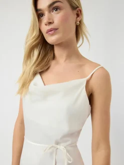 Y.A.S mekko YASTHEA Strap Long Dress, Gardenia