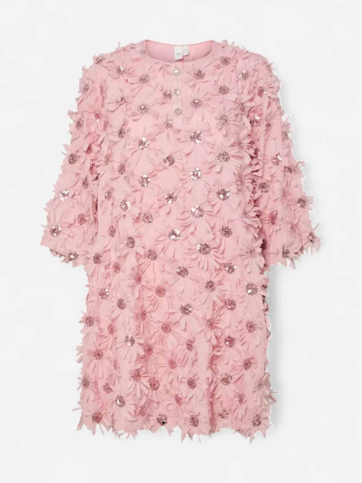 Y.A.S mekot YASAbelone 3/4 Dress, Romance Rose