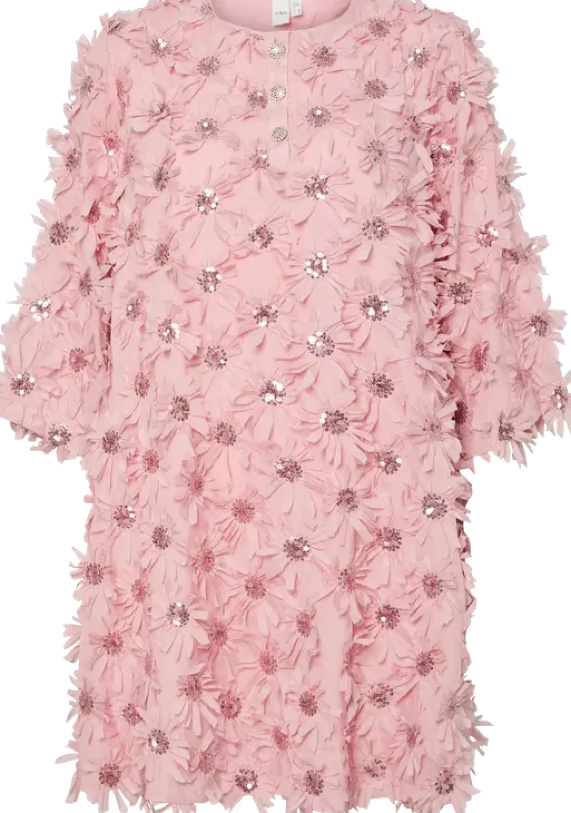 Y.A.S mekot YASAbelone 3/4 Dress, Romance Rose