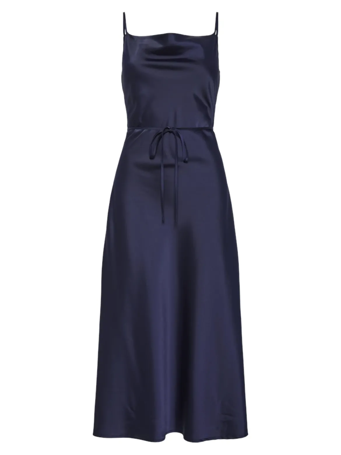 Y.A.S midimekko YASTHEA Strap Long Dress, Evening Blue