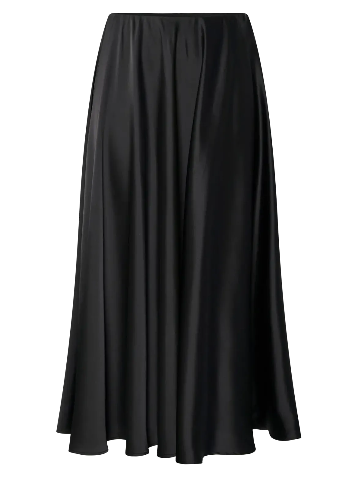 Y.A.S naisten hame, YASPELLA HW VOLUME ANKLE SKIRT Black