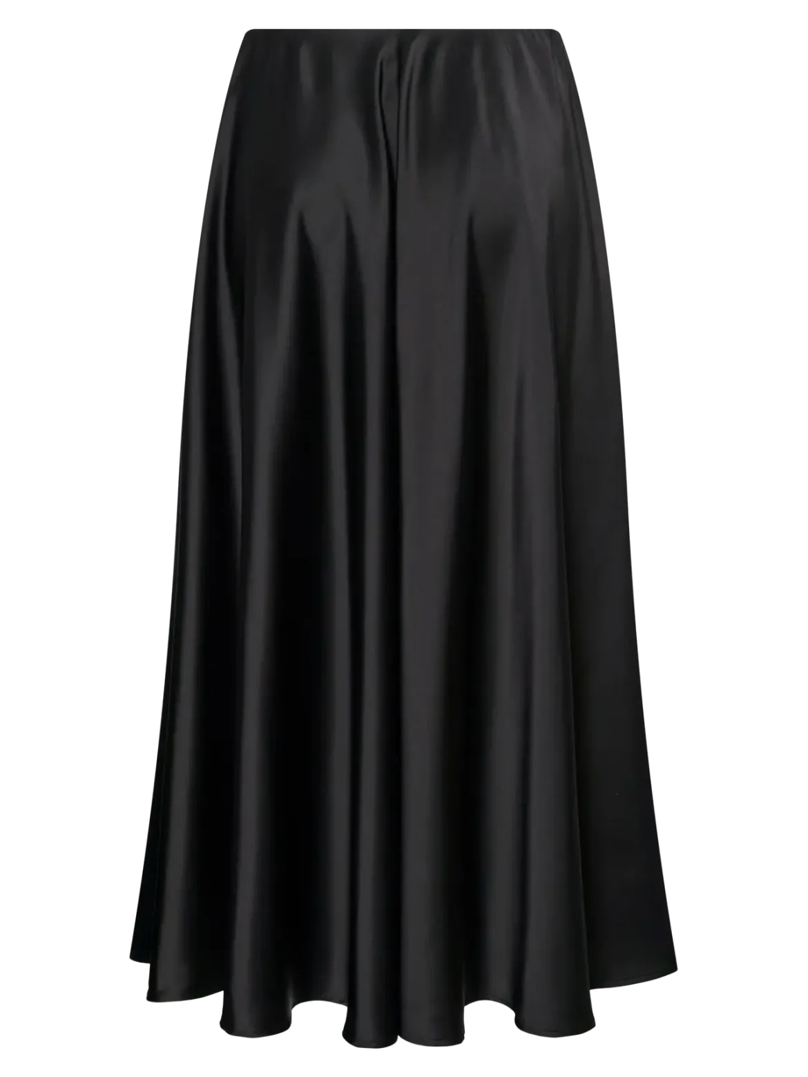 Y.A.S naisten hame, YASPELLA HW VOLUME ANKLE SKIRT Black