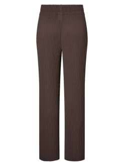 Y.A.S naisten housut K Yasalisa HW Pant S. Noos, Chocolate Brown