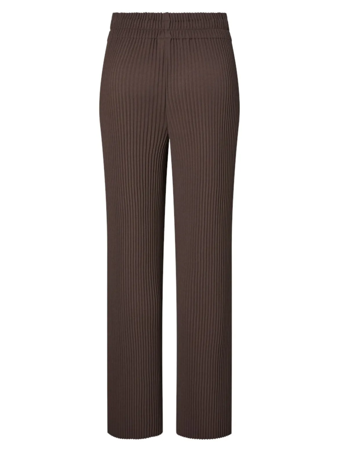 Y.A.S naisten housut K Yasalisa HW Pant S. Noos, Chocolate Brown