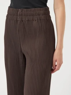 Y.A.S naisten housut K Yasalisa HW Pant S. Noos, Chocolate Brown