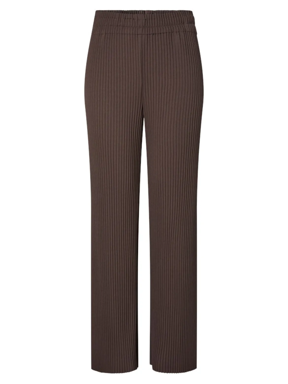 Y.A.S naisten housut K Yasalisa HW Pant S. Noos, Chocolate Brown