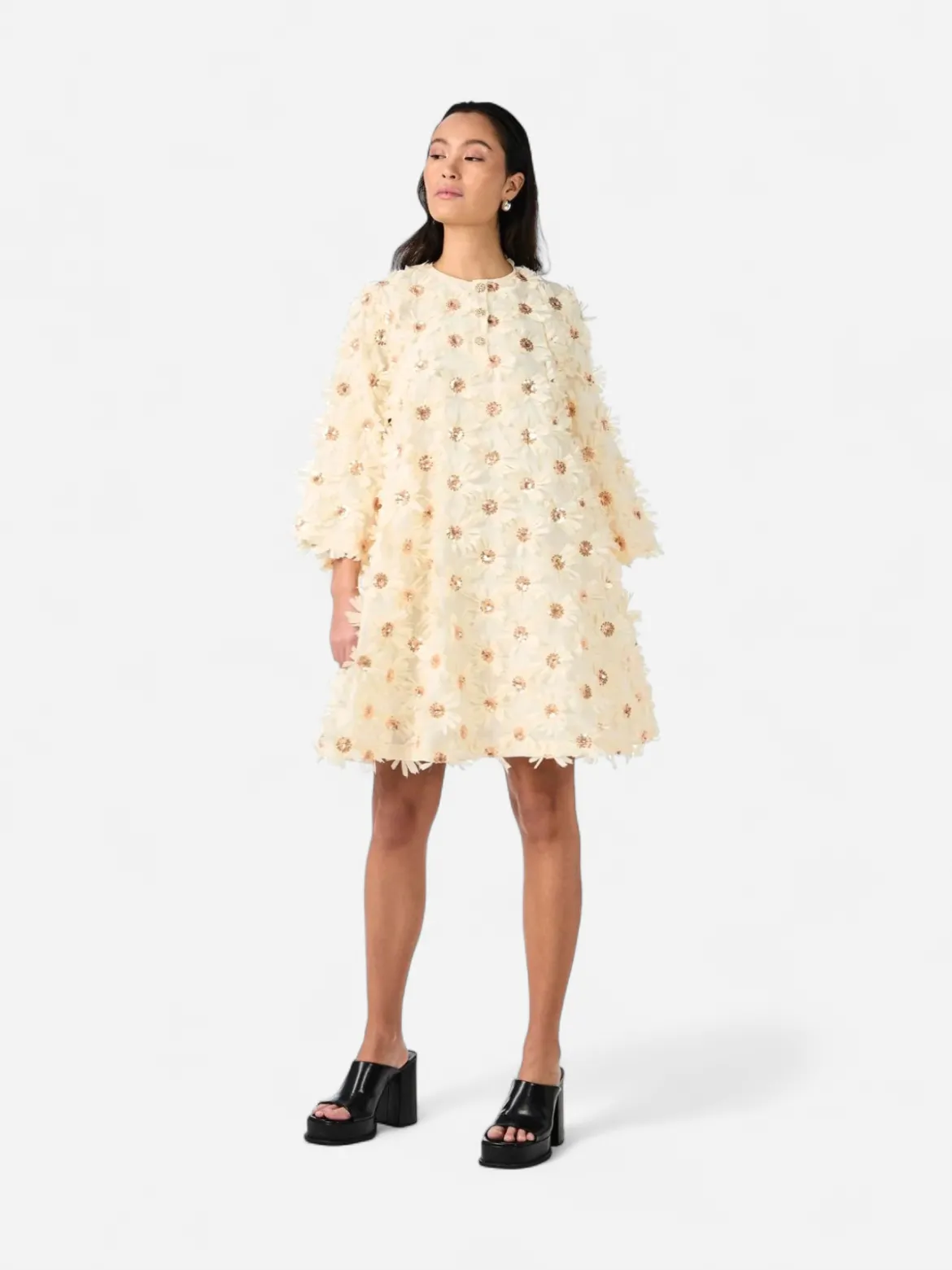 Y.A.S Naisten Mekko, YASABELONE DRESS Sheer Bliss