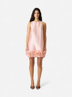 Y.A.S naisten mekko YASEllina Mini Dress, Blushing Rose