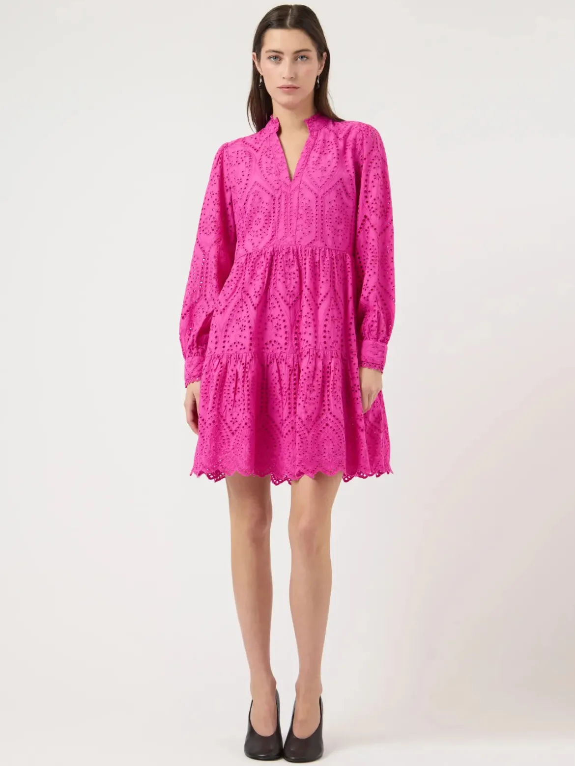 Y.A.S naisten mekko YASHoli LS Dress S. Noos, Rose Violet