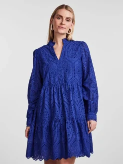 Y.A.S Naisten Mekko YASHOLI LS DRESS S Sininen