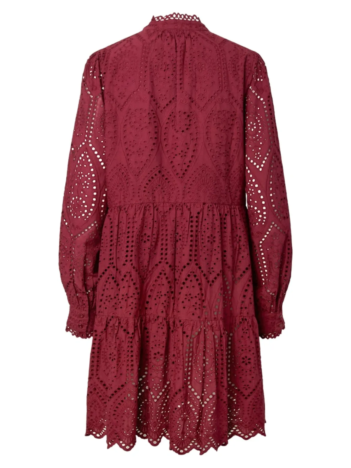 Y.A.S Naisten Mekko YASHOLI LS DRESS S Tibetan Red