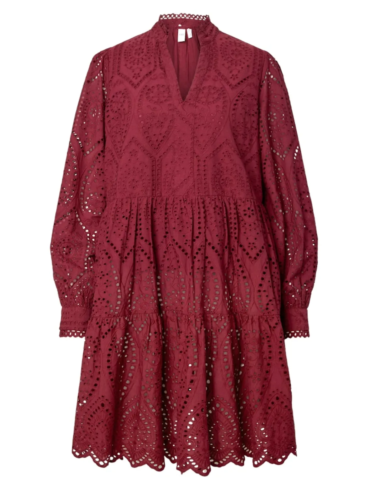 Y.A.S Naisten Mekko YASHOLI LS DRESS S Tibetan Red