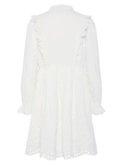 Y.A.S naisten mekko YASLUMA LS DRESS S, valkoinen