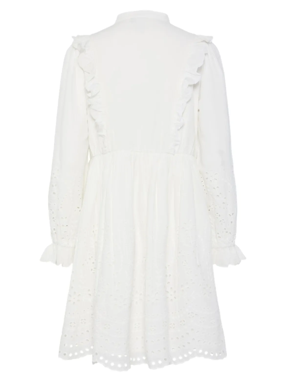 Y.A.S naisten mekko YASLUMA LS DRESS S, valkoinen