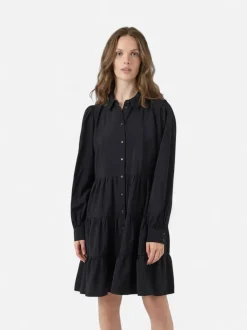 Y.A.S naisten mekko, YASPALA LS DRESS S. Black