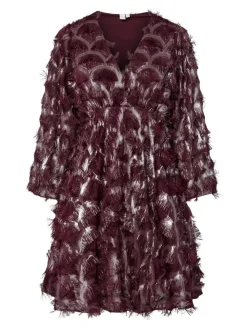 Y.A.S naisten mekko YASPAZILLA 7/8 DRESS, Port Royale